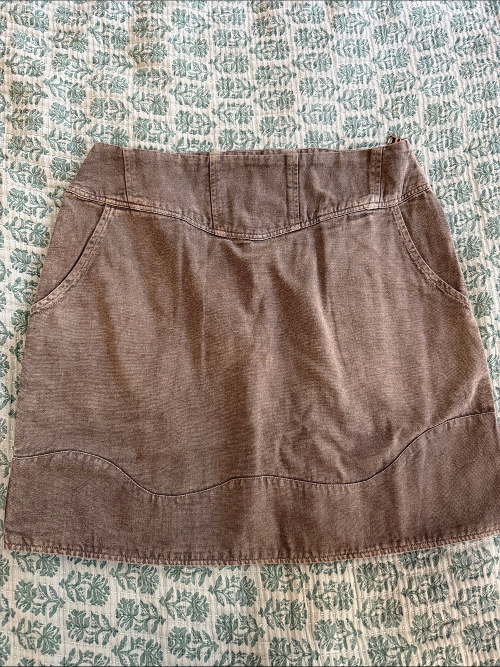 MiRth size M Brown Women's Casual A-Line Skirt